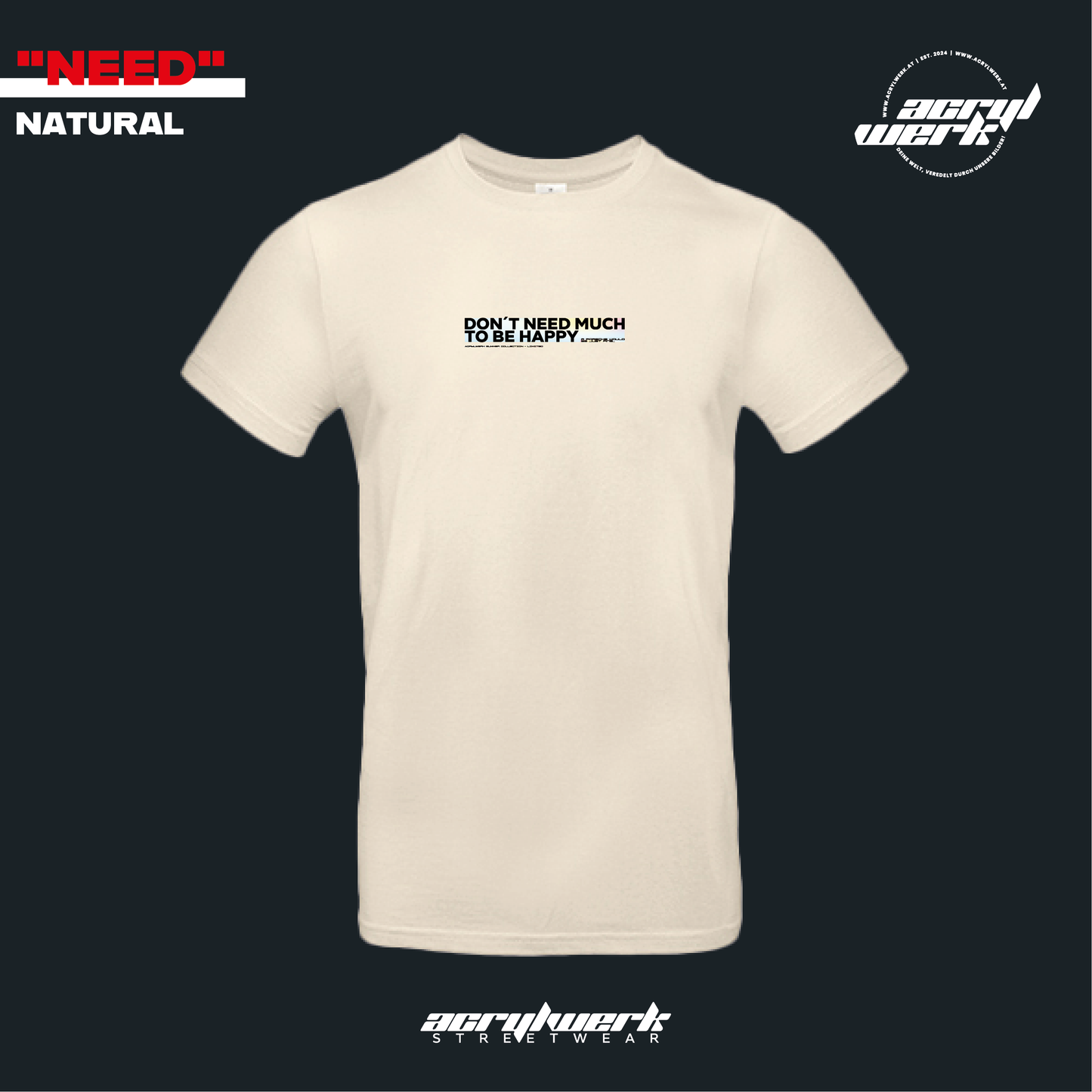 T-Shirt "Porsche Need"